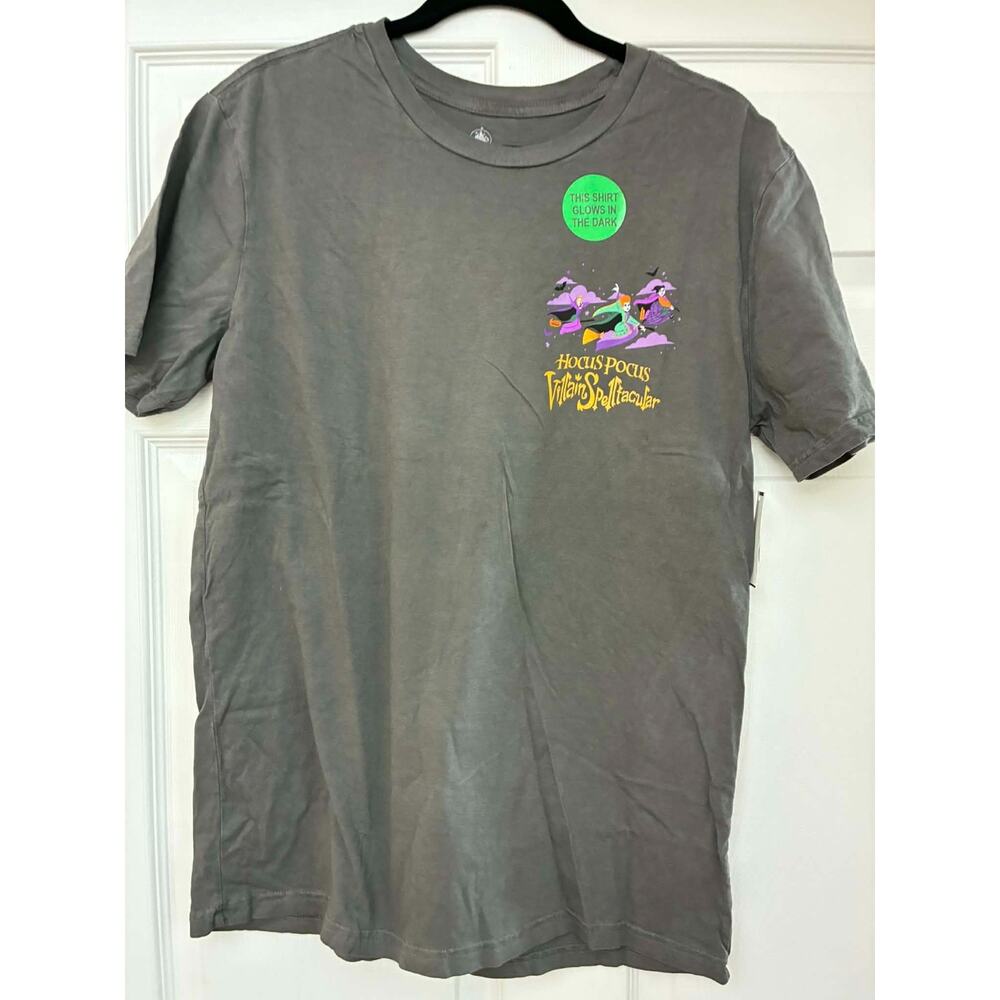 Disney Hocus Pocus Villain Spelltacular Glow Shirt S Magic Kingdom 2025